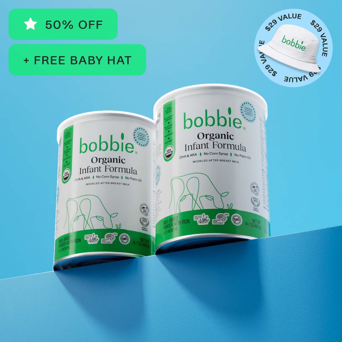 Bobbie Organic Infant Formula