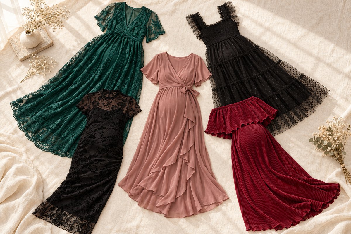 Finding dresses that make you feel beautiful during pregnancy shouldn't feel like a compromise. Whether you're headed to a baby shower, planning your maternity photos, or just want to feel put-together for date night, the right dress can be a total confidence booster. Your bump deserves to be...